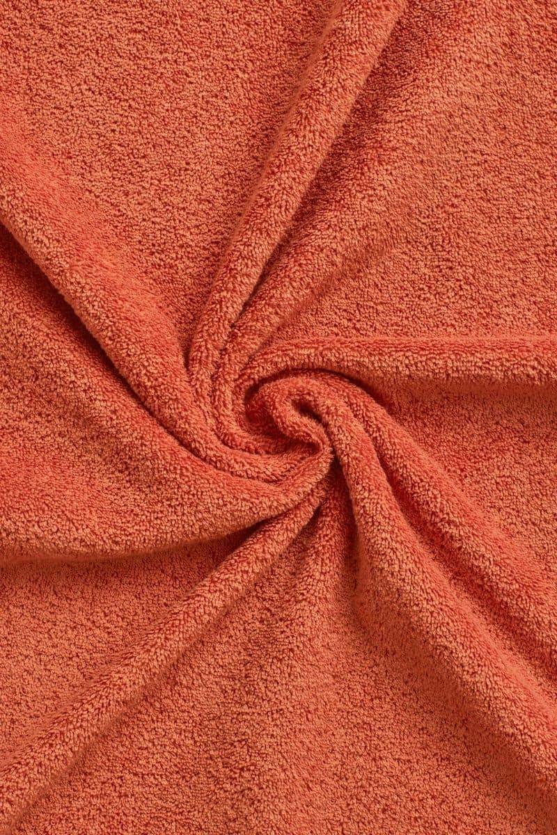 Close-up van de oranje badstoflus
